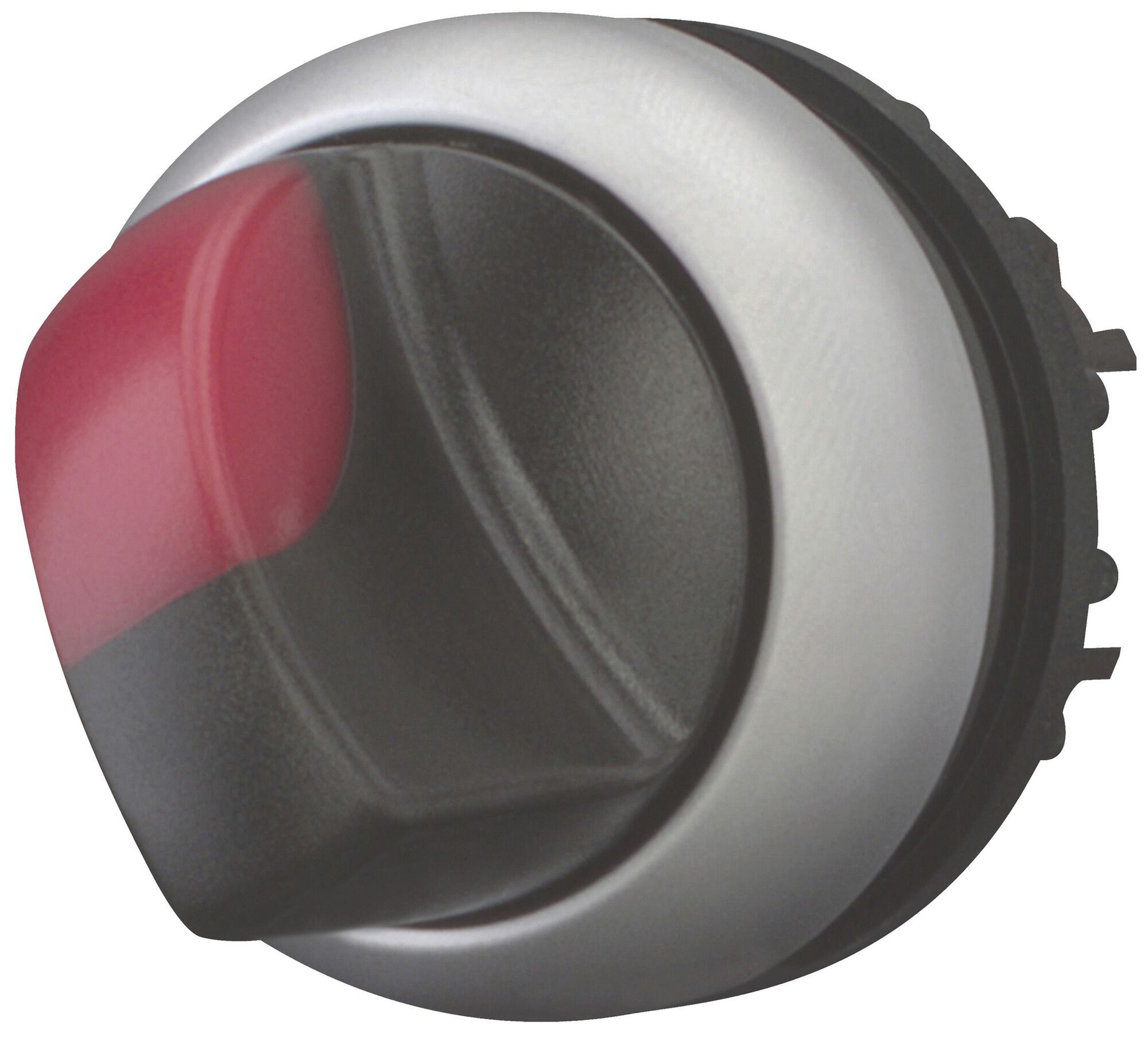Manette rotative Eaton M22-WLKV-R Ø22.5mm à enclenchement IP66 l'éclairage rouge