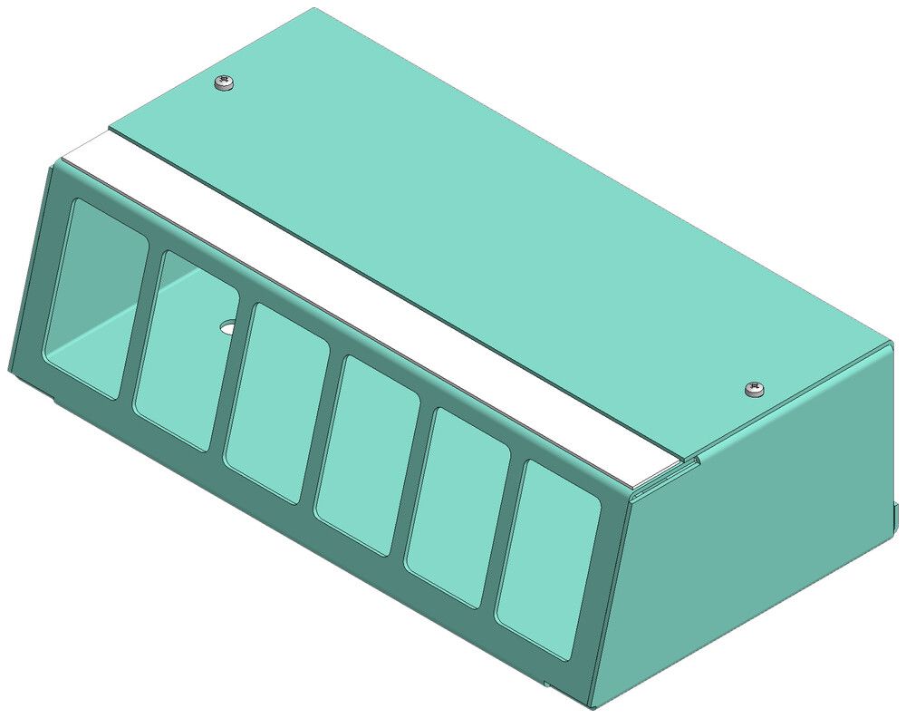 Anschlusskasten 6FLF vertikal DAK