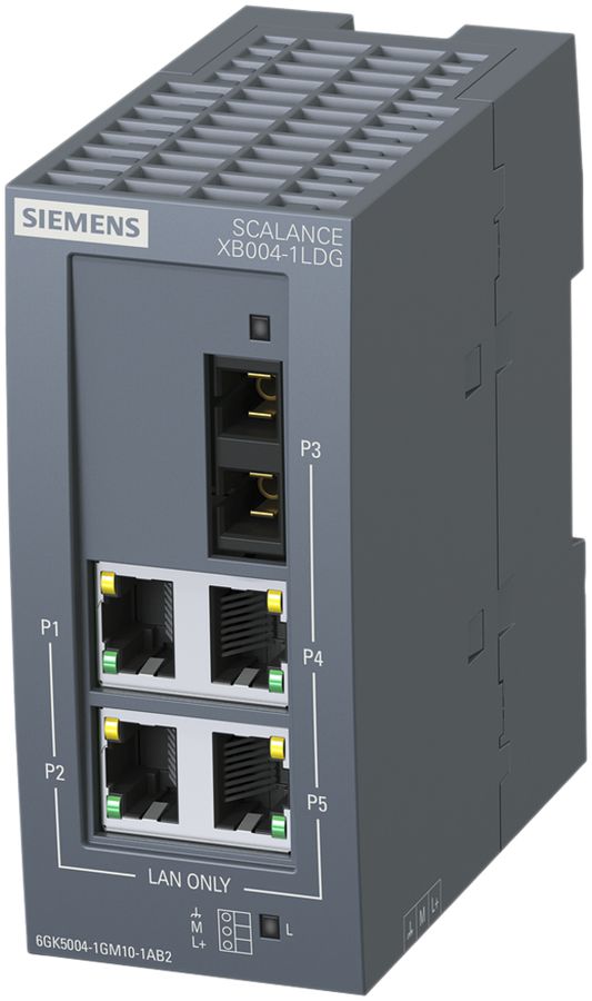 Switch IE Siemens SCALANCE XB004-1LDG 4×RJ45 + 1×SC 10/100/1000Mbit/s unmanaged