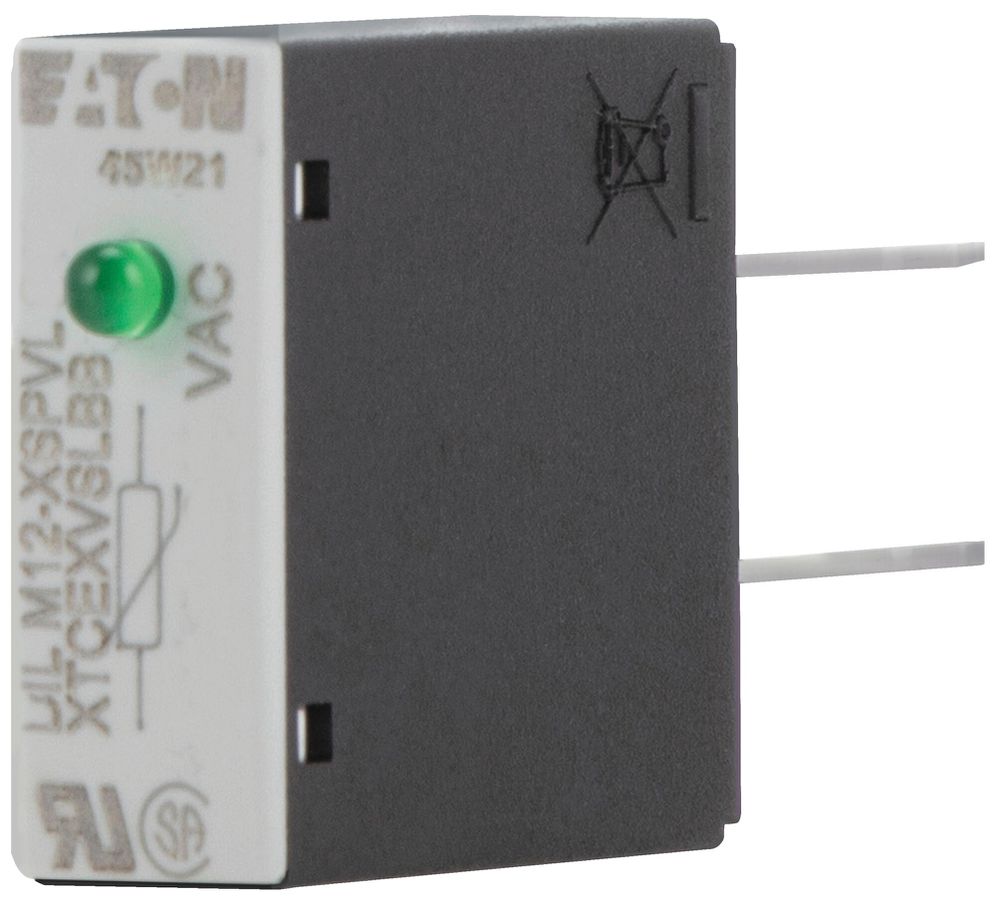 Contattore di potenza Eaton DILM12-XSPVL48 varistore 24…48V AC LED