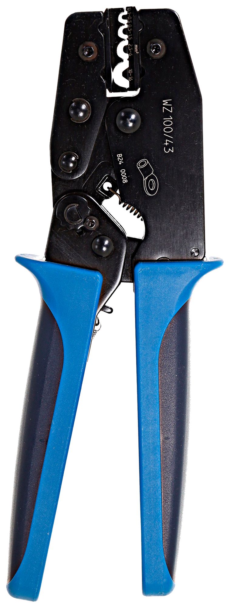 Crimpwerkzeug Ferratec WZ 100/43 4 Profile 0.1…0.5/0.5…1.5/2.5…6/10…16mm²