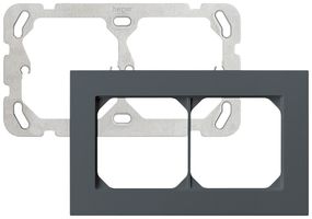 Intestazione INC kallysto.pro 1×2 antracite orizzontale