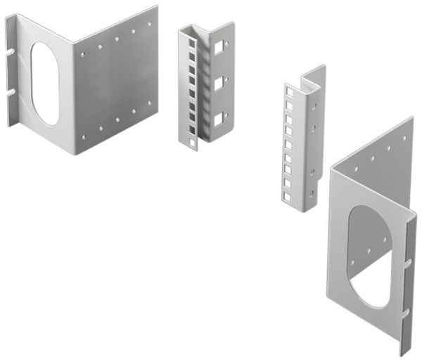 Adaptateur Rittal DK 7246.100 pouce 3UH acier 2pcs