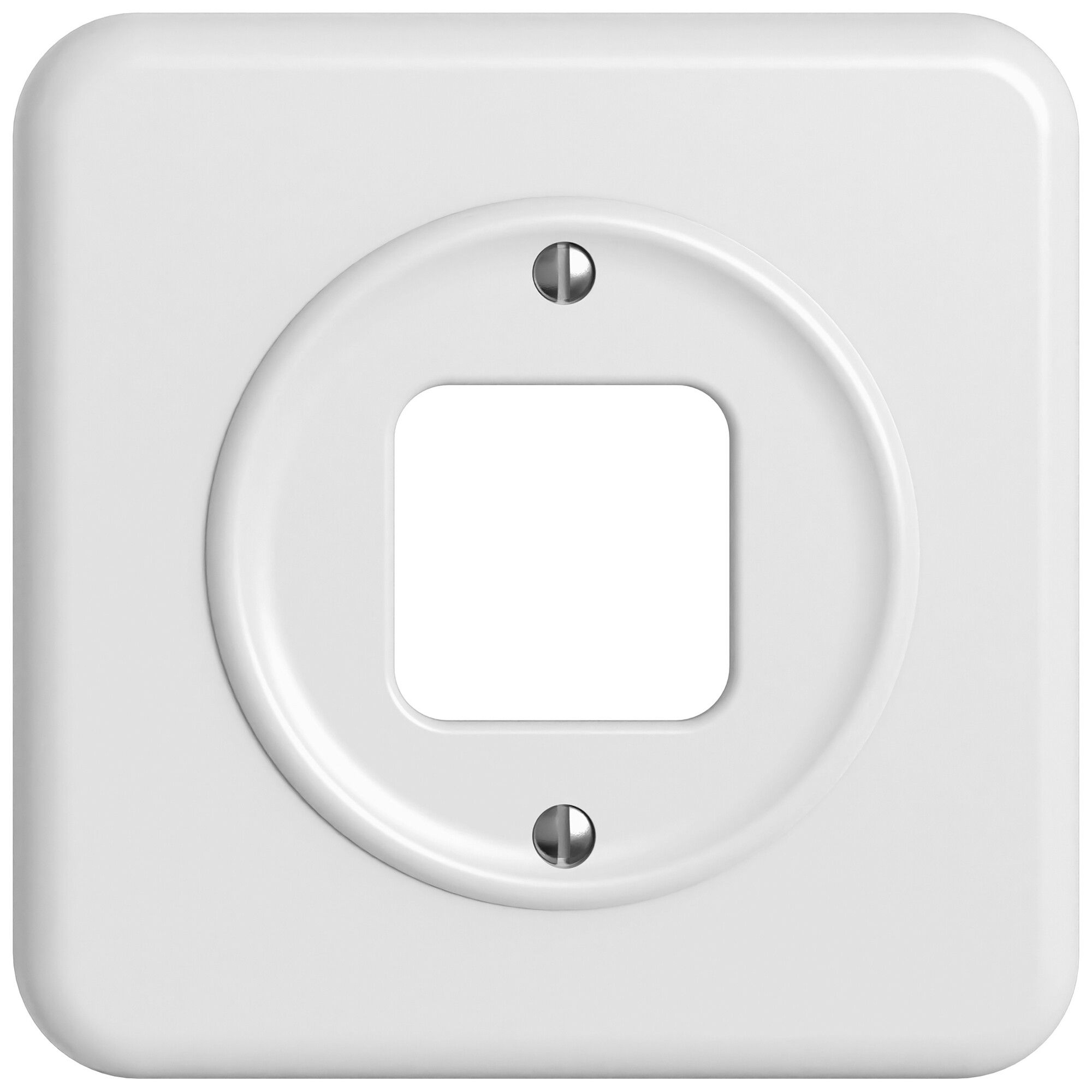 UP-Abdeckset STANDARDdue Wiser SNAPFIX® Thermostat weiss