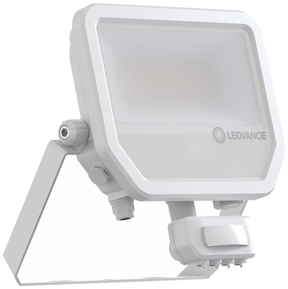 LED-Strahler LEDVANCE FLOODLIGHT50 PIR SEN 41W 5500lm 830 IP65 100° 201×57 ws