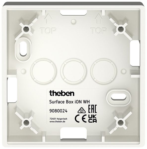 Cadre AP Theben Surface box iON pour iON blanc