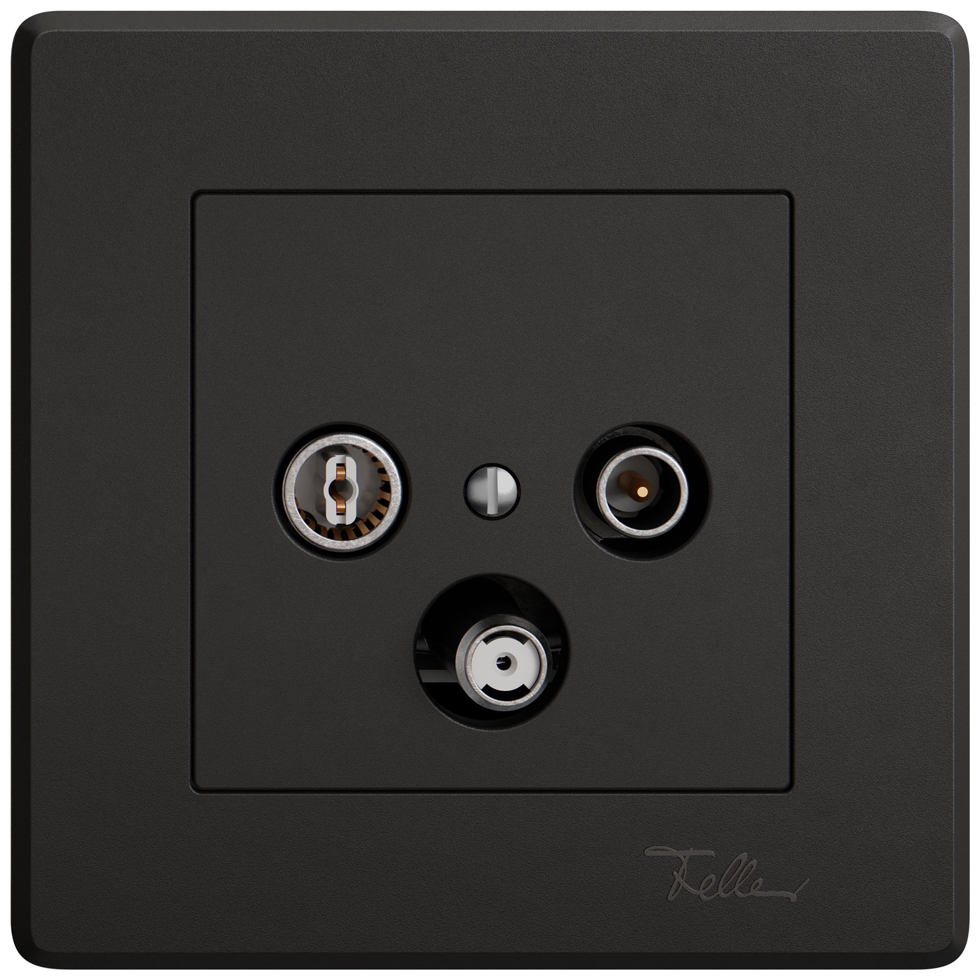 Prise antenne ENC TV-R-SAT EDIZIO.liv SNAPFIX® DB53 prise de dérivation no