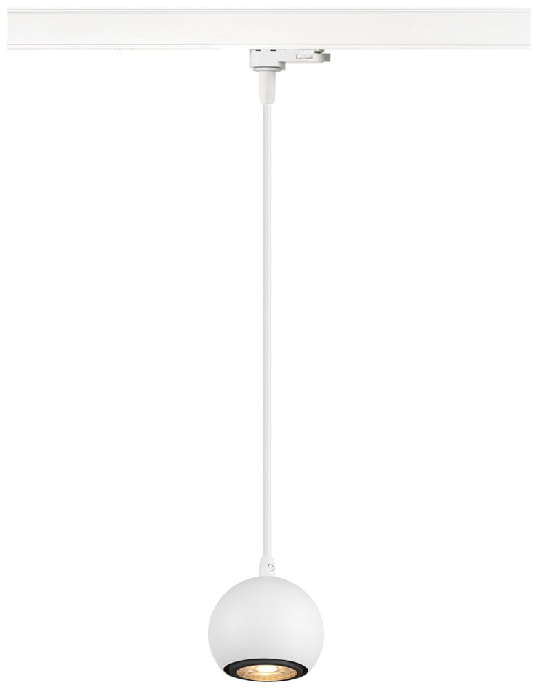 Bague décorative SLV LIGHT EYE 90 acier Ø59×14mm noir