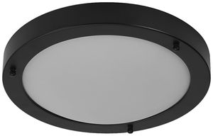 Deckenleuchte LEDVANCE Bathroom E27 1×0…15W IP44 Ø310mm schwarz