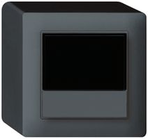 Termostato ambiente AP kallysto antracite KNX s/e-link