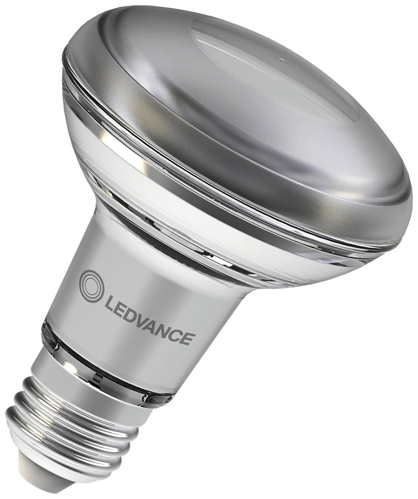 LED-Lampe LEDVANCE E27 8.5W 670lm 2700K DIM Ø80×105mm R80 klar 36°