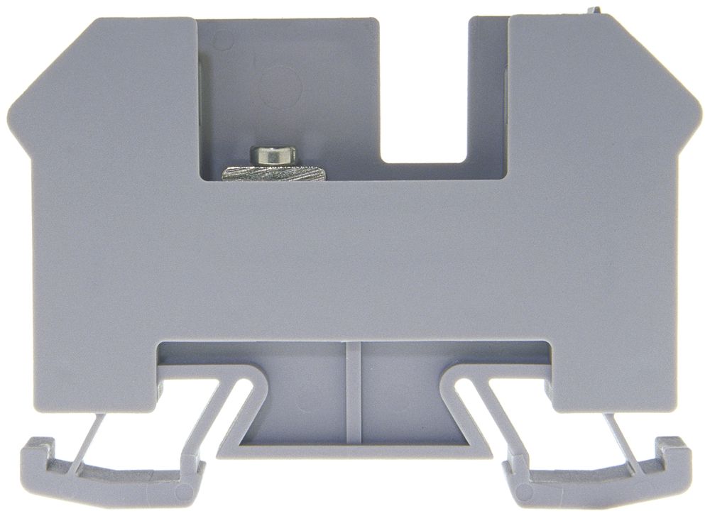 Borne de sectionnement à couteau Woertz 0.5…10mm² 40A 500V vis 1×2 TH35/G32 gris