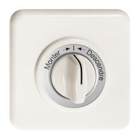 Kit front. Monter-I-Descendre per contatto rotativo bianco