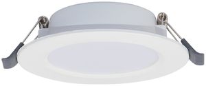 Downlight LED DOTLUX CIRCLEflat 4W 240lm 3000K 120° a.driver blanc