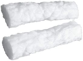 Schallbarriere Hager, 15 Mineralfaserzöpfe