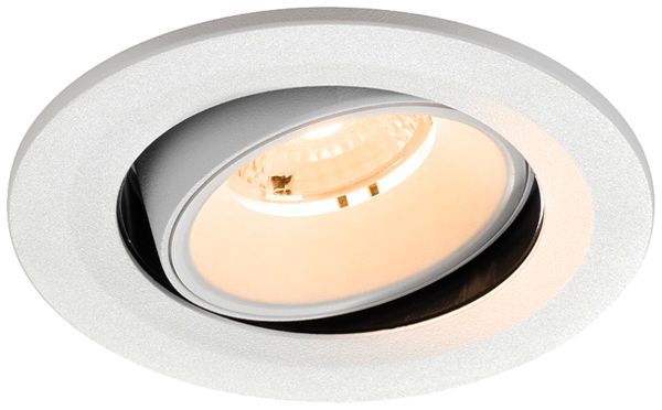 LED-Downlight SLV NUMINOS MOVE S 6.7W 1000lm 2700K MB DALI Ø100×63.5 weiss