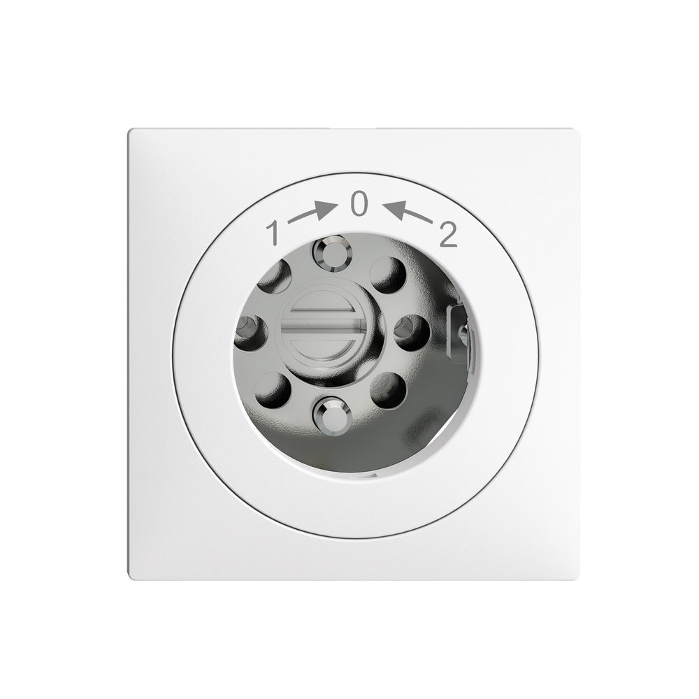 Contact pivotant ENC 1->0<-2 EDIZIOdue blanc pour serrure, s.cyl.