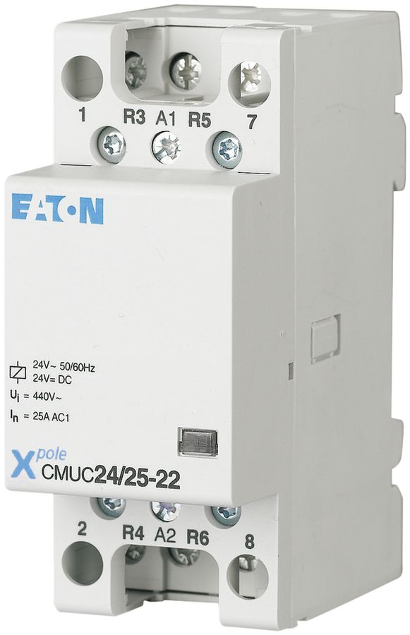 Schütz ETN DIL 24V AC/DC, 4S 25A