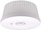 Lampada di emergenza ESYLUX ELH-2 1.5W 120lm 6000K 3h Ø123×57.5mm bianco