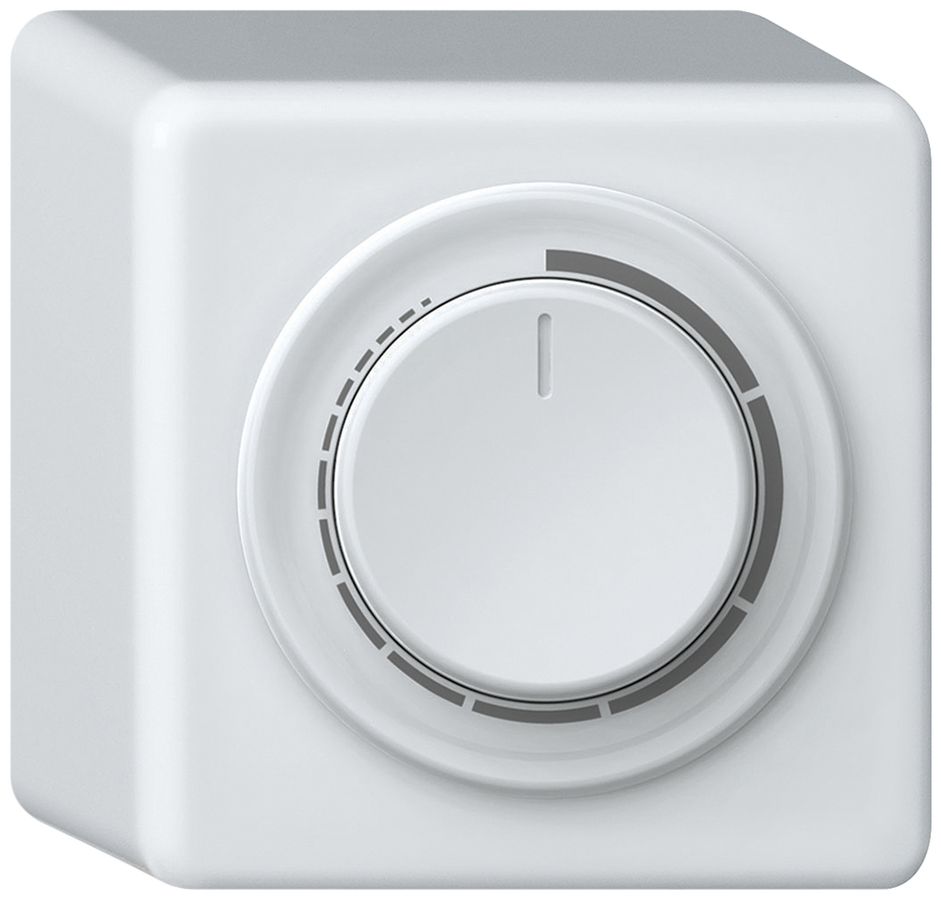 AP-Drehzahlsteller origin 25…600VA 88×88×54mm weiss