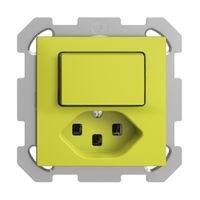 UP-Kombination 3/1L+T23 16A EDIZIOdue lemon