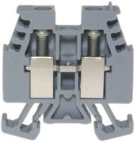 Durchgangs-Reihenklemme Woertz 0.5…4mm² 32A 500V Schraubansch.2×1 TH15 grün/gelb