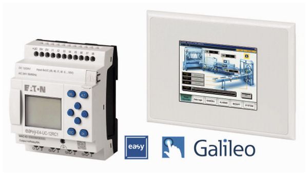 Pacco di avvio 1 Eaton XV100 easyE4 UC, incl. touch-panel, switch, software