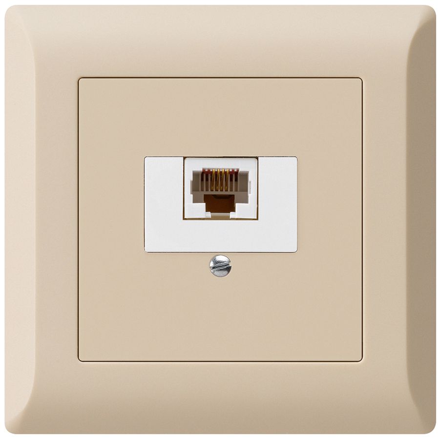 UP-Anschlussdose kallysto.line 1×RJ45u beige