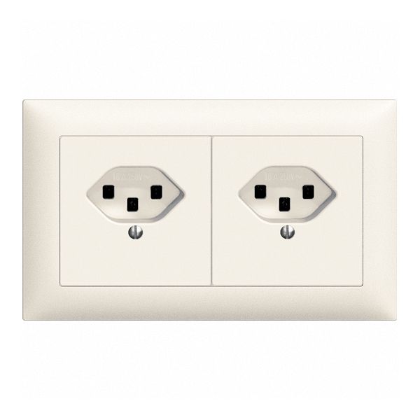 UP-Kombination EDIZIOdue 1X2 T23 +T23 weiss