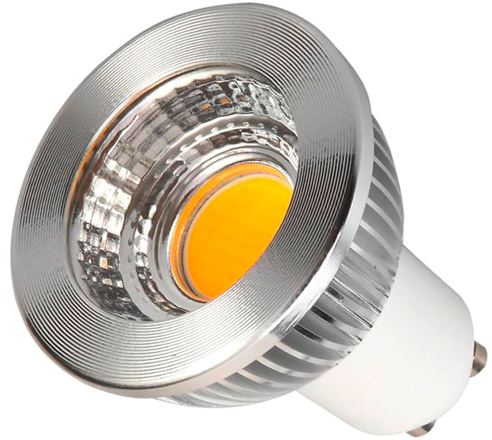 Lampe LCC 5W 430lm 3000K GU10 80° régl.