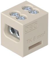 Anschlussklemme Bettermann 1P 6mm² beige