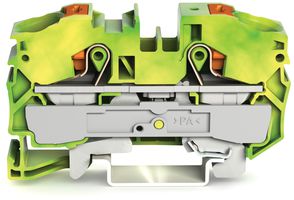 Borne de protection WAGO TOPJOB-S 16mm² 2L vert/jaune série 2216