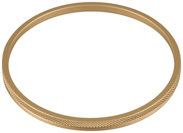 Bague décorative SLV GRIP FLAT Ø138mm aluminium or