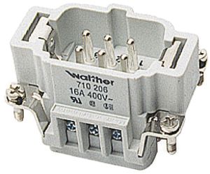 Stifteinsatz B6 0.5…2.5mm² 20…14AWG, mit Drahtschutz 1…6