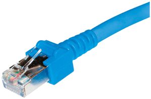 Patchkabel Dätwyler CU RJ45 0.5m blau S/UTP Kat.5e