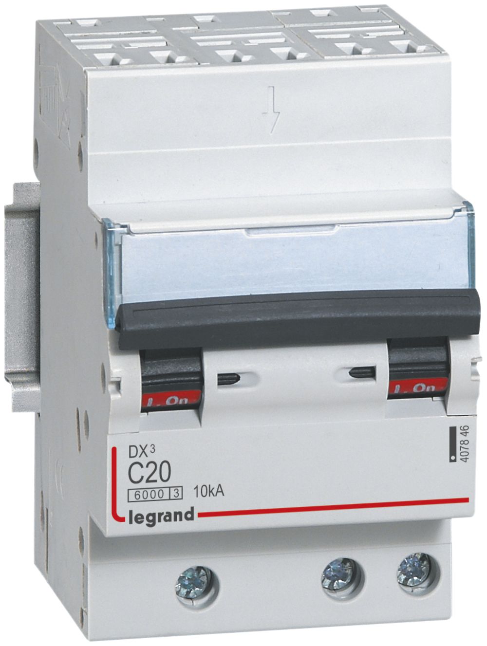 Disgiuntore Legrand C 3P 6A 6000A/10kA conn.innesto