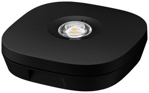 Lampada d'emergenza LED Tridonic EM R2A 6500K 3h auto-test 123×52.85mm nero