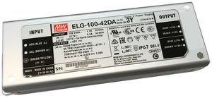 LED-Konverter ELBRO ELG-100-42DA, 180…305VAC / 254…431VDC