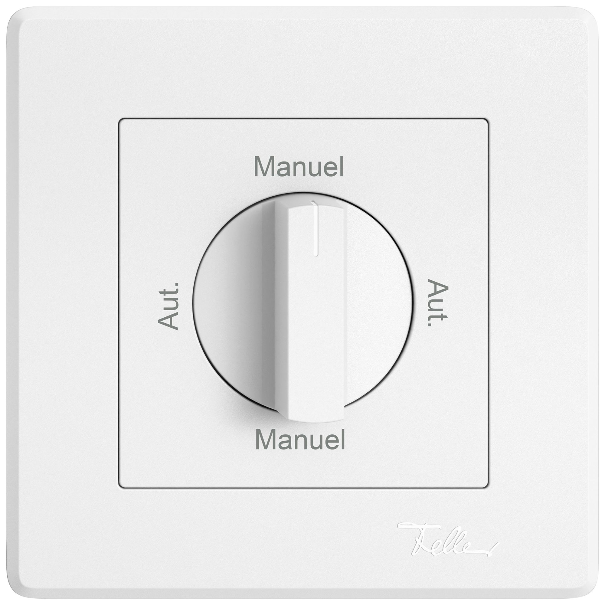 Kit de montage ENC EDIZIO.liv SNAPFIX® p.interr.manet.Auto-Man-Auto-Man (F) bc