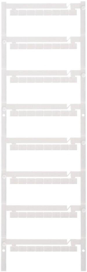 Marcatore di morsetto Weidmüller MultiFit 5×7.5mm Adels RKW/Phoenix PA66 bianco