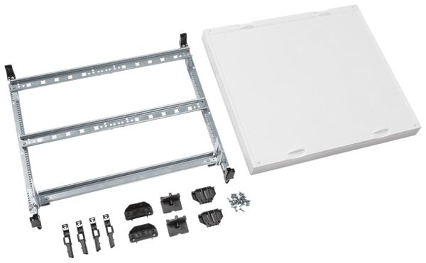 Baustein Hager Univers N 2×DIN-Schienen 150×500×450mm 125mm