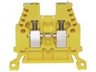 Durchgangs-Reihenklemme Woertz Ex 0.5…4mm² 32A 1000V Schraubansch.2×1 TH35 gn/gb