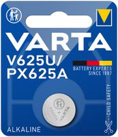 Pila bottone alcalina VARTA Electr. V625U 1.5V blister a 1 pezzo