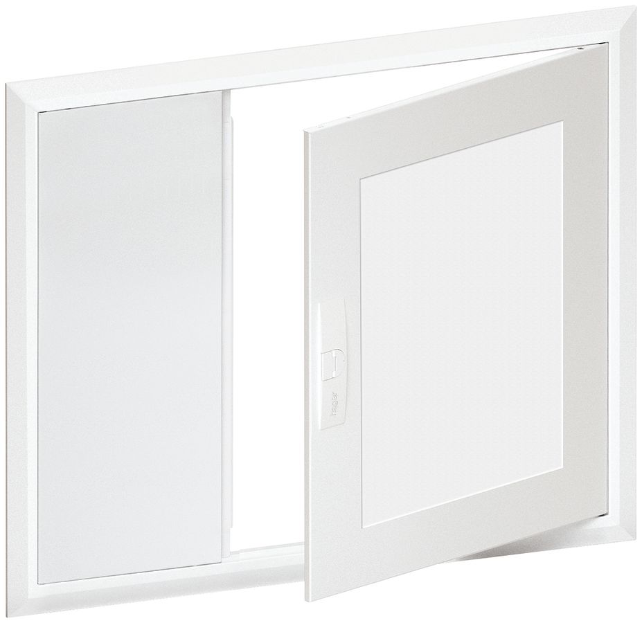 Cornice con porta Hager univers 853×703×13mm IP30 bianco puro per FW43U