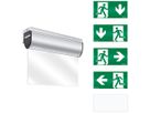 Luminaire de secours ESYLUX SLC EL LED IR 230V 3W IP40 3h al montage mural