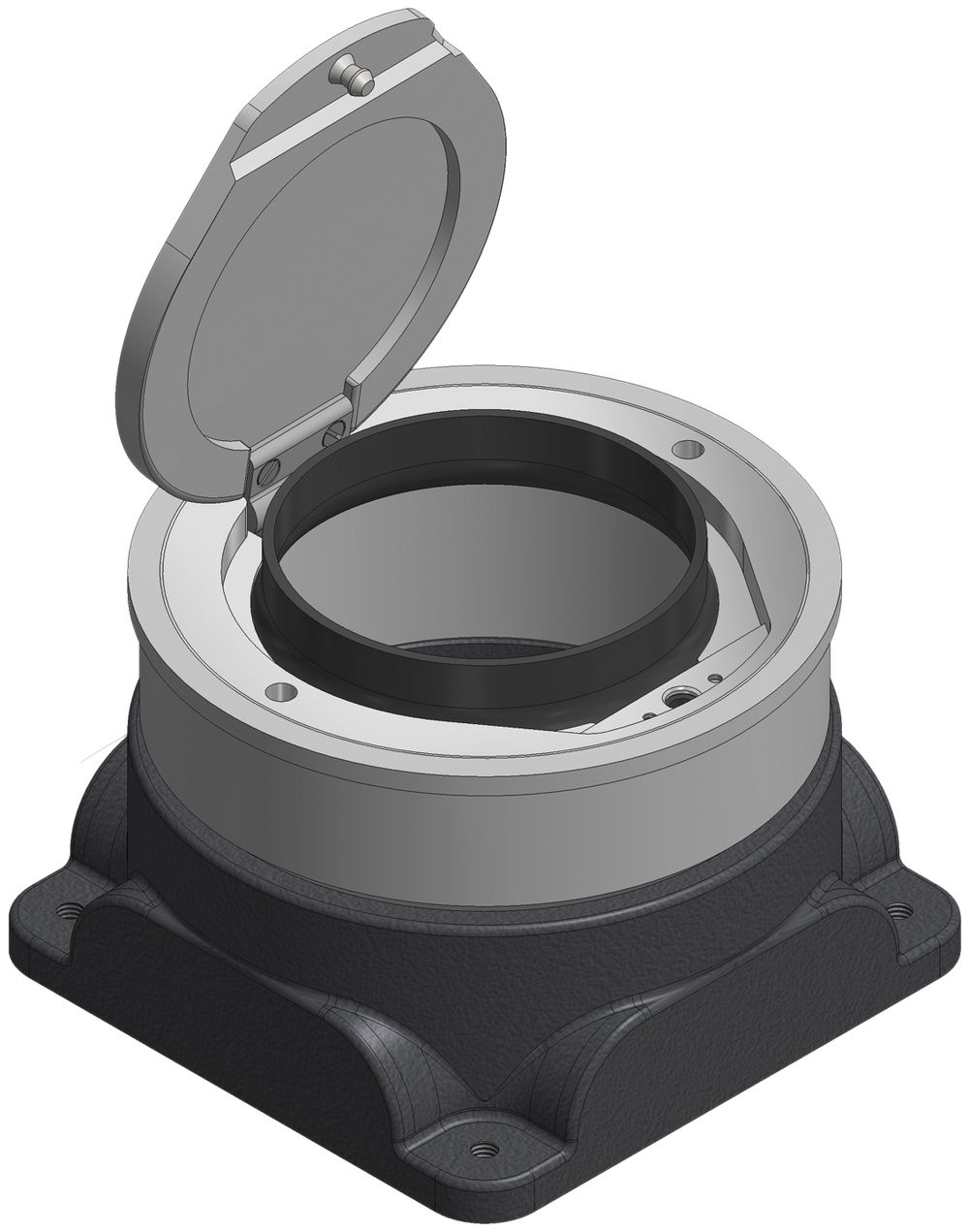 Bodendose Woertz 122/73 KD ohne Einführung