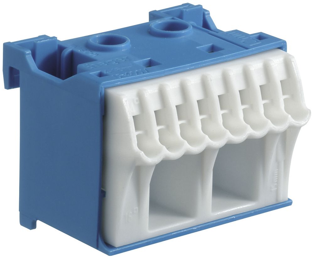 Verbindungsklemme Hager QuickConnect N 8/2 10 Klemmstellen