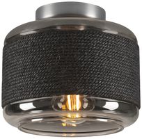 Decken-/Wandleuchte SLV PANTILO E27 1×0…15W Ø185mm Silber