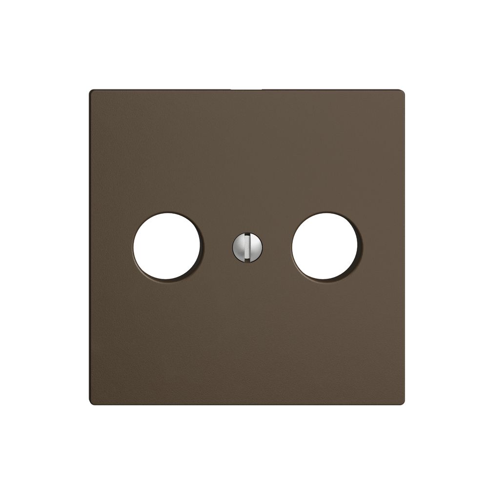 Plaque frontale EDIZIOdue coffee pour R/TV