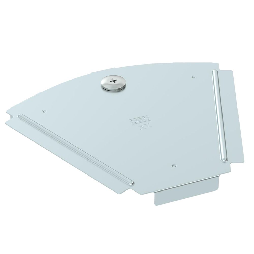 Couvercle BET RBD 45° 150×175mm acier zingué en continu zinc-aluminium